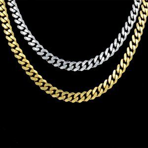 Stylish and Durable: 18K Gold PVD Plated Stainless Steel Necklace - Waterproof